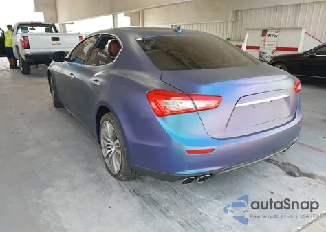 2016 Maserati Ghibli from USA, damaged, VIN ZAM57XSA1G1175647